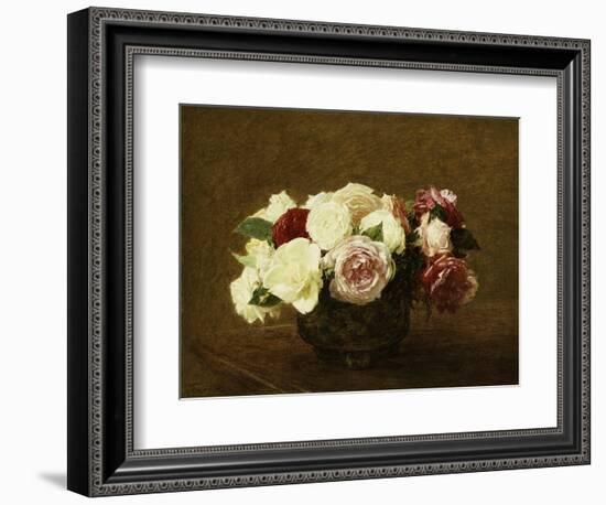 Roses-Henri Fantin-Latour-Framed Giclee Print