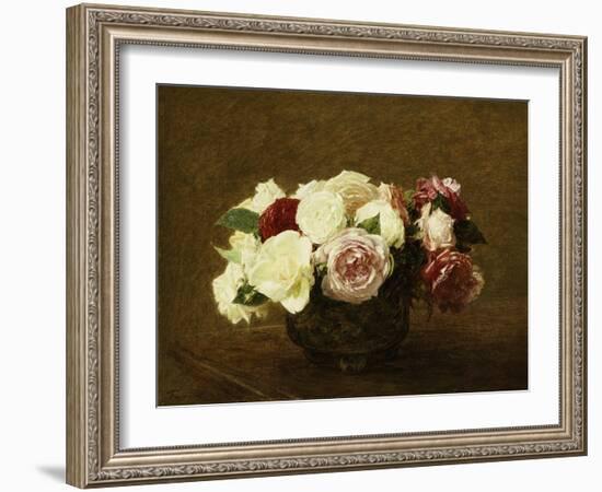 Roses-Henri Fantin-Latour-Framed Giclee Print