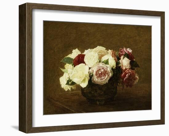 Roses-Henri Fantin-Latour-Framed Giclee Print