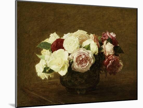 Roses-Henri Fantin-Latour-Mounted Giclee Print