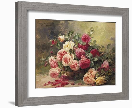 Roses-Albert Tibule Furcy de Lavault-Framed Giclee Print