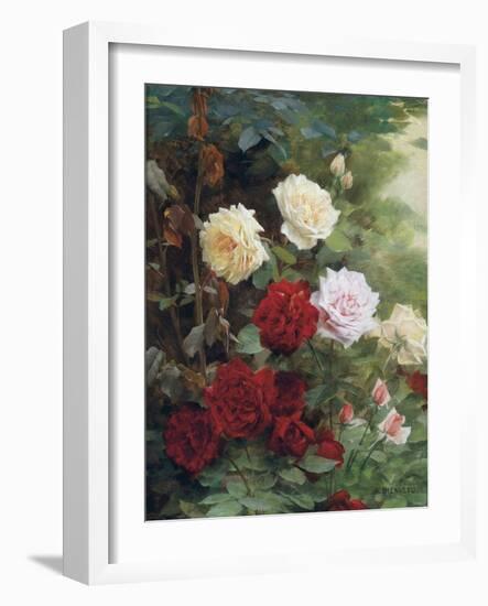 Roses-Gustave Bienvetu-Framed Giclee Print