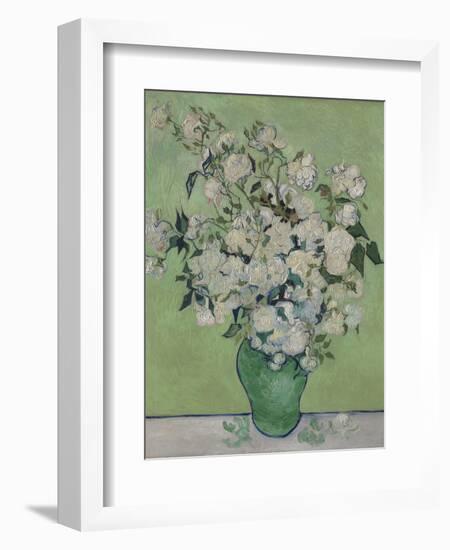 Roses-Vincent van Gogh-Framed Art Print