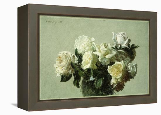 Roses-Henri Fantin-Latour-Framed Premier Image Canvas