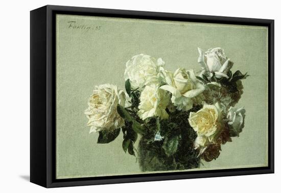 Roses-Henri Fantin-Latour-Framed Premier Image Canvas