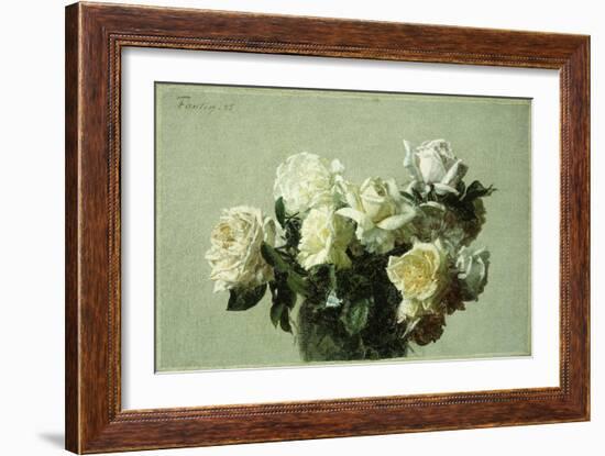 Roses-Henri Fantin-Latour-Framed Giclee Print