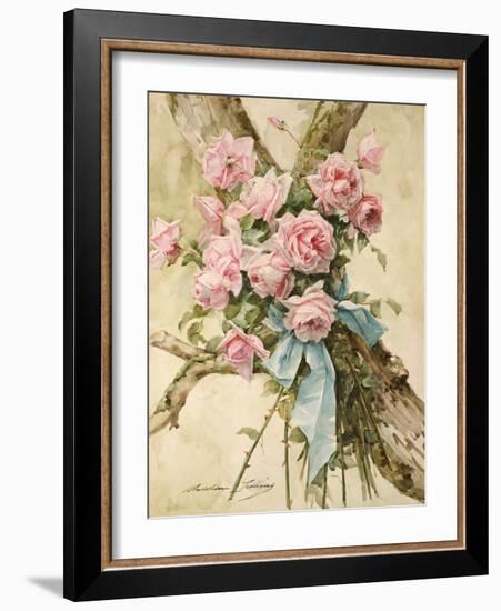 Roses-Madeleine Lemaire-Framed Giclee Print