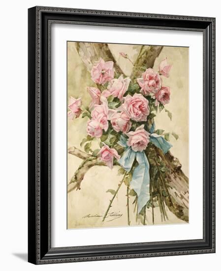 Roses-Madeleine Lemaire-Framed Giclee Print