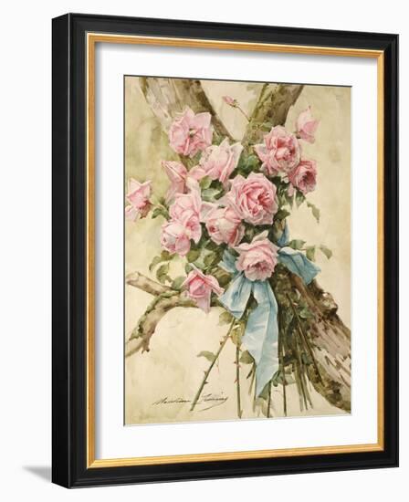 Roses-Madeleine Lemaire-Framed Giclee Print