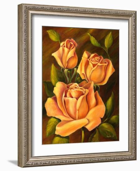 Roses-Vessela G.-Framed Giclee Print