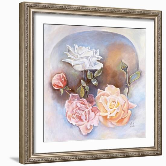 Roses-Judy Mastrangelo-Framed Giclee Print