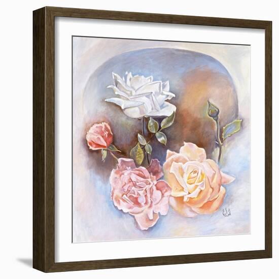 Roses-Judy Mastrangelo-Framed Giclee Print