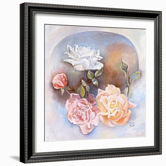 Roses-Judy Mastrangelo-Framed Giclee Print