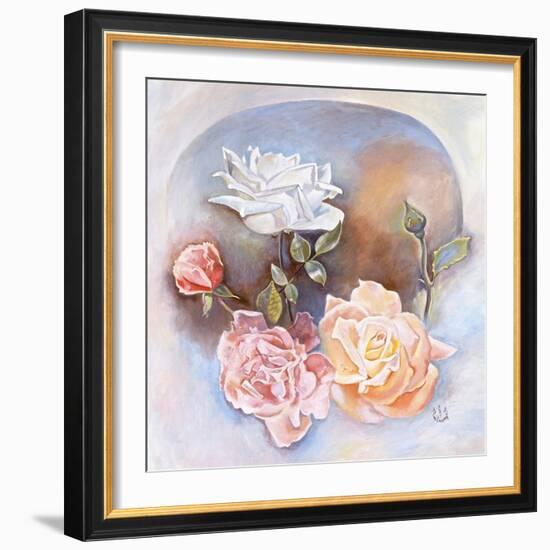 Roses-Judy Mastrangelo-Framed Giclee Print