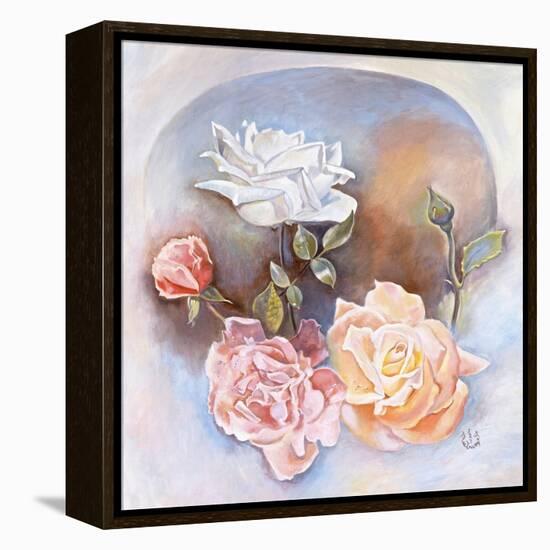 Roses-Judy Mastrangelo-Framed Premier Image Canvas