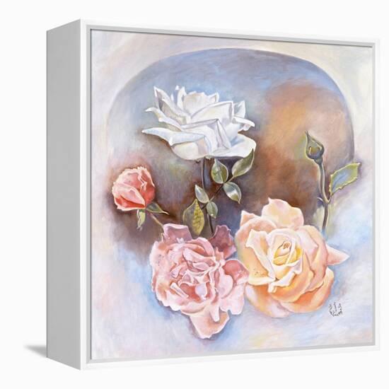 Roses-Judy Mastrangelo-Framed Premier Image Canvas