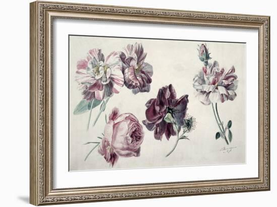 Roses-Sir Lawrence Alma-Tadema-Framed Giclee Print