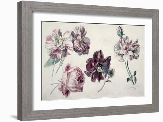 Roses-Sir Lawrence Alma-Tadema-Framed Giclee Print