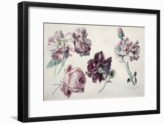 Roses-Sir Lawrence Alma-Tadema-Framed Giclee Print