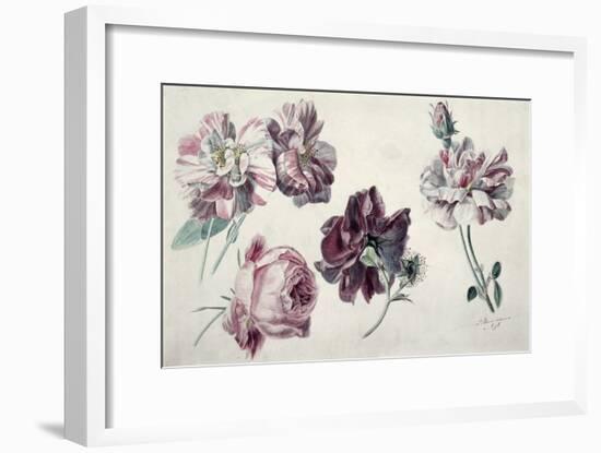 Roses-Sir Lawrence Alma-Tadema-Framed Giclee Print