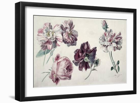 Roses-Sir Lawrence Alma-Tadema-Framed Giclee Print