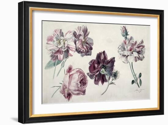 Roses-Sir Lawrence Alma-Tadema-Framed Giclee Print