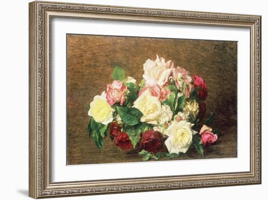 Roses-Henri Fantin-Latour-Framed Giclee Print