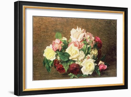 Roses-Henri Fantin-Latour-Framed Giclee Print