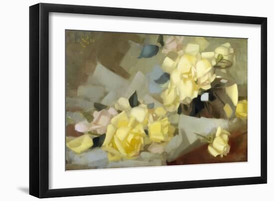 Roses-James Stuart Park-Framed Giclee Print