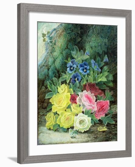 Roses-Oliver Clare-Framed Giclee Print