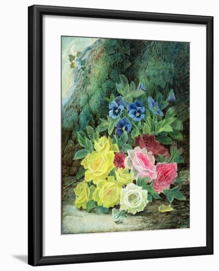 Roses-Oliver Clare-Framed Giclee Print