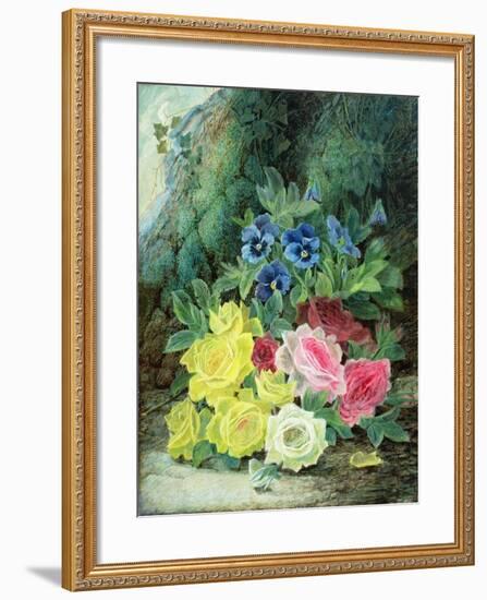 Roses-Oliver Clare-Framed Giclee Print