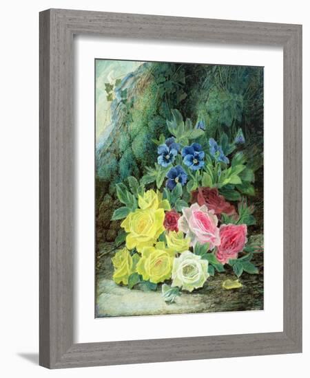 Roses-Oliver Clare-Framed Giclee Print