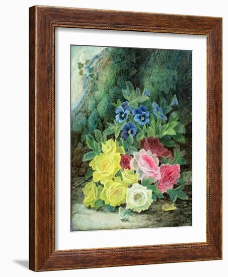 Roses-Oliver Clare-Framed Giclee Print