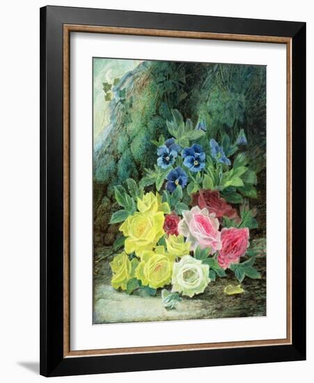 Roses-Oliver Clare-Framed Giclee Print