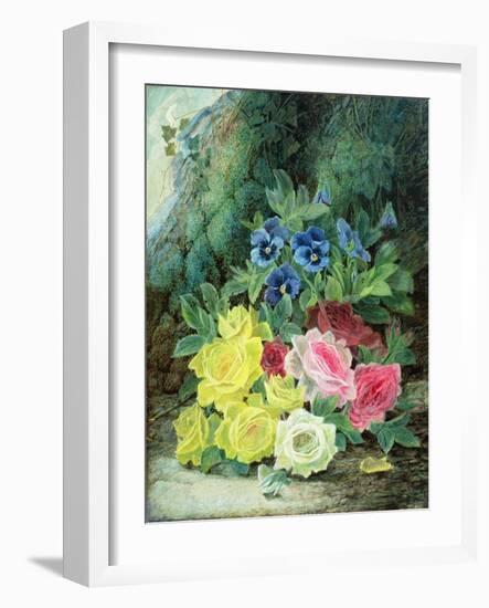 Roses-Oliver Clare-Framed Giclee Print