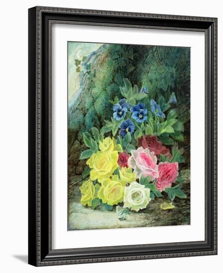 Roses-Oliver Clare-Framed Giclee Print