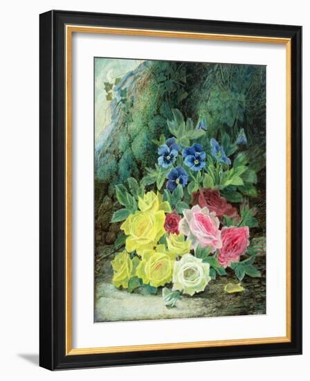 Roses-Oliver Clare-Framed Premium Giclee Print