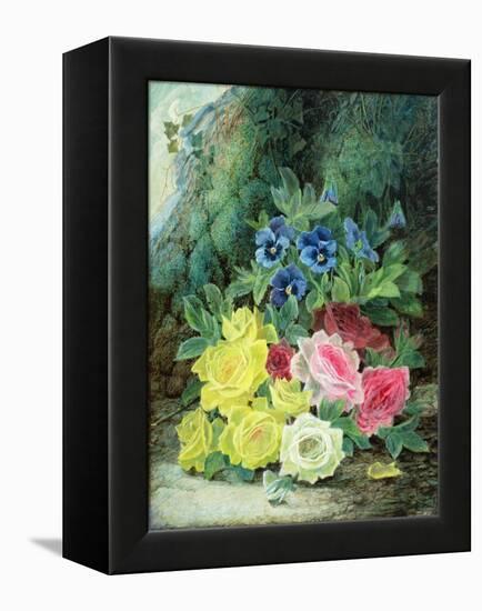 Roses-Oliver Clare-Framed Premier Image Canvas