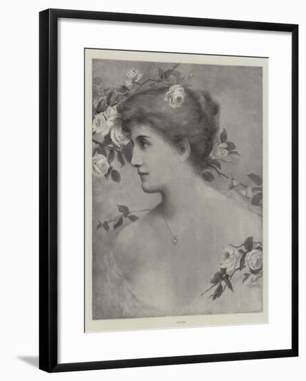 Roses-null-Framed Giclee Print