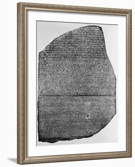 Rosetta Stone-null-Framed Photographic Print