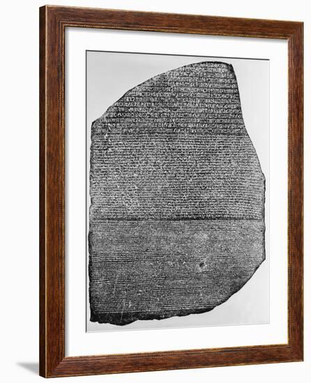 Rosetta Stone-null-Framed Photographic Print