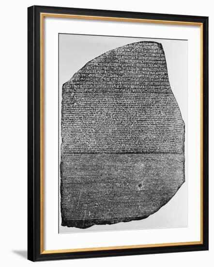 Rosetta Stone-null-Framed Photographic Print