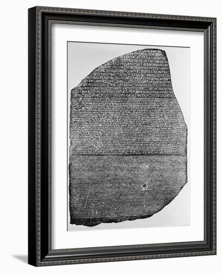 Rosetta Stone-null-Framed Photographic Print