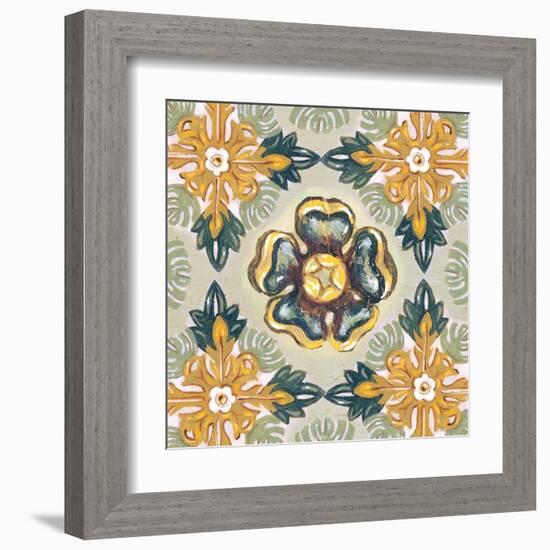 Rosette Adornment I-Margaret Ferry-Framed Art Print