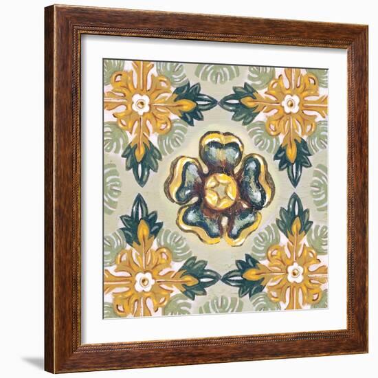 Rosette Adornment I-Margaret Ferry-Framed Art Print