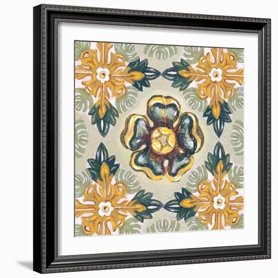 Rosette Adornment I-Margaret Ferry-Framed Art Print