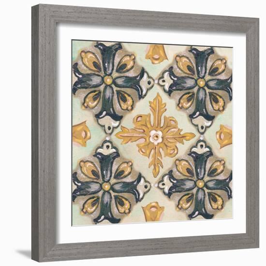 Rosette Adornment II-Margaret Ferry-Framed Art Print