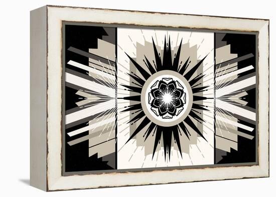 Rosette Burst-null-Framed Stretched Canvas