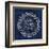 Rosette I Indigo-Wild Apple Portfolio-Framed Art Print